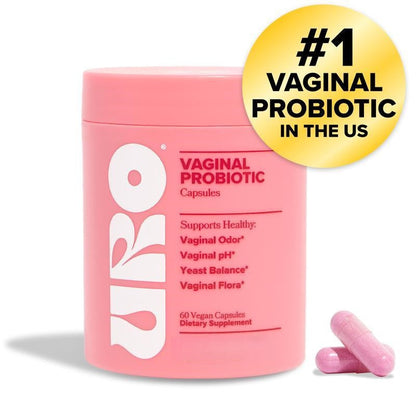 URO Vaginal Probiotics for Women PH Balance with Prebiotics & Lactobacillus Probiotic Blend