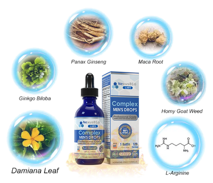 NexusBio® Labs Complex Men's Drops🚀🛬【💥3rd Anniversary Store Celebration Sale💥】