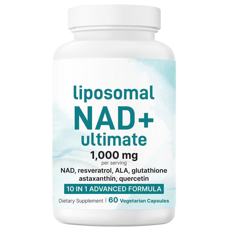 Liposomal NAD+ Ultimate 1,000mg, 60 Veggie Capsules-W18
