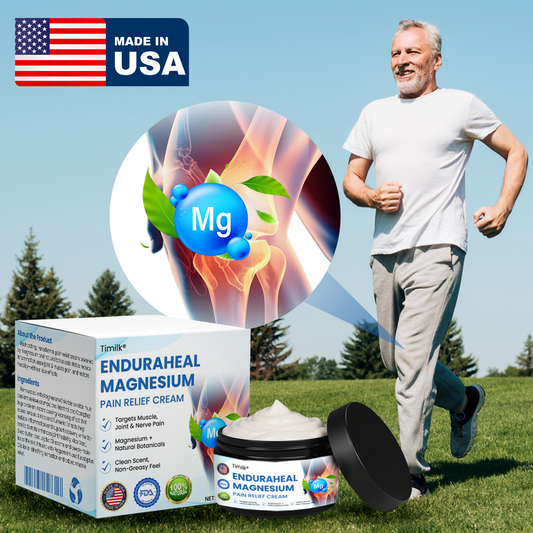 Timilk® EnduraHeal Magnesium Pain Relief Cream.