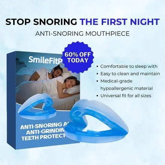 Last Day Promotion ⏰ PerfectSleep Solution- Anti-Snoring & Anti-Grinding Teeth Protector