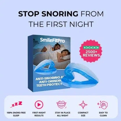 Last Day Promotion ⏰ PerfectSleep Solution- Anti-Snoring & Anti-Grinding Teeth Protector